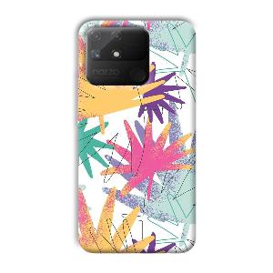 Big Leaf Phone Customized Printed Back Cover for Realme Narzo 50A