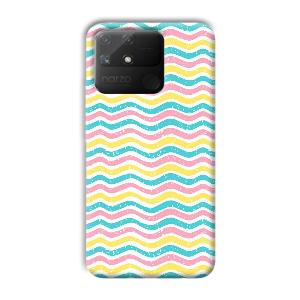 Wavy Designs Phone Customized Printed Back Cover for Realme Narzo 50A