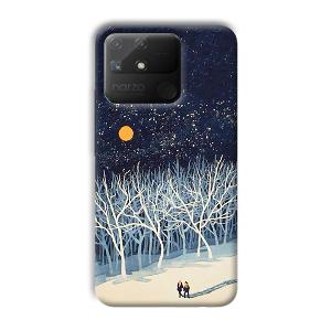 Windy Nights Phone Customized Printed Back Cover for Realme Narzo 50A