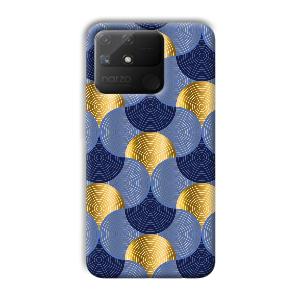 Semi Circle Designs Phone Customized Printed Back Cover for Realme Narzo 50A