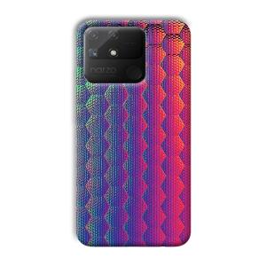 Vertical Design Customized Printed Back Cover for Realme Narzo 50A