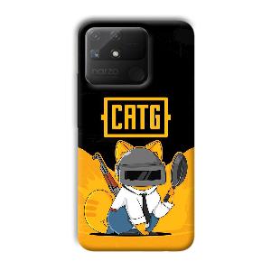 CATG Phone Customized Printed Back Cover for Realme Narzo 50A