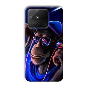 Cool Chimp Phone Customized Printed Back Cover for Realme Narzo 50A