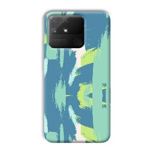 Paint Design Phone Customized Printed Back Cover for Realme Narzo 50A