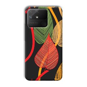 Laefy Pattern Phone Customized Printed Back Cover for Realme Narzo 50A