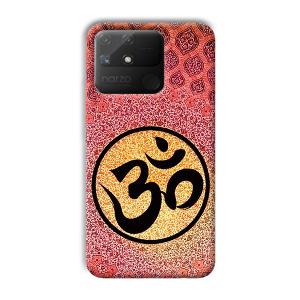 Om Design Phone Customized Printed Back Cover for Realme Narzo 50A