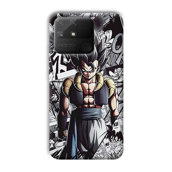 Goku Phone Customized Printed Back Cover for Realme Narzo 50A