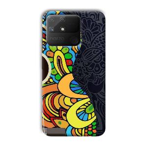 Pattern   Phone Customized Printed Back Cover for Realme Narzo 50A