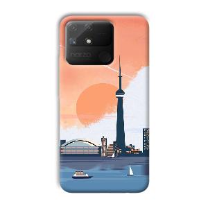 City Design Phone Customized Printed Back Cover for Realme Narzo 50A