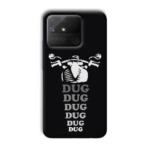 Dug Phone Customized Printed Back Cover for Realme Narzo 50A