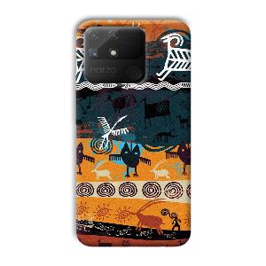 Earth Phone Customized Printed Back Cover for Realme Narzo 50A