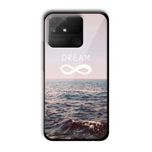 Infinite Dreams Customized Printed Glass Back Cover for Realme Narzo 50A