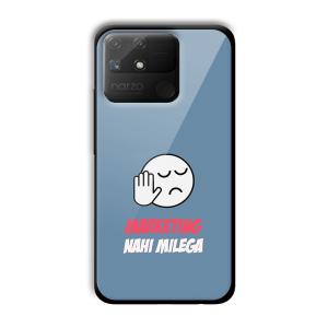 Marketing Customized Printed Glass Back Cover for Realme Narzo 50A