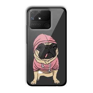 Cool Dog Customized Printed Glass Back Cover for Realme Narzo 50A