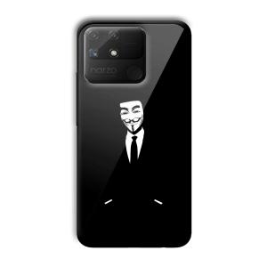 Anonymous Customized Printed Glass Back Cover for Realme Narzo 50A
