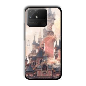 Dream Castle Customized Printed Glass Back Cover for Realme Narzo 50A