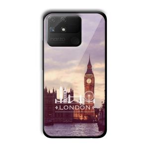 London Customized Printed Glass Back Cover for Realme Narzo 50A