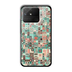 Green Maze Customized Printed Glass Back Cover for Realme Narzo 50A