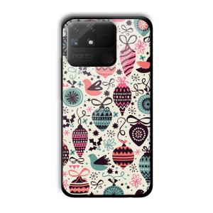 Abstract Customized Printed Glass Back Cover for Realme Narzo 50A