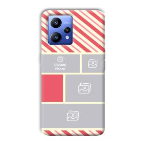 Diagnol Frame Customized Printed Back Cover for Realme Narzo 50 Pro