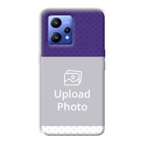 Blue White Dots Customized Printed Back Cover for Realme Narzo 50 Pro