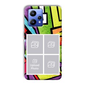 Pop of Colors Customized Printed Back Cover for Realme Narzo 50 Pro