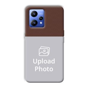 Brown Customized Printed Back Cover for Realme Narzo 50 Pro
