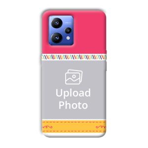 Pink Yellow Customized Printed Back Cover for Realme Narzo 50 Pro