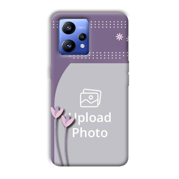 Lilac Pattern Customized Printed Back Cover for Realme Narzo 50 Pro