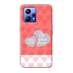 2 Hearts Customized Printed Back Cover for Realme Narzo 50 Pro