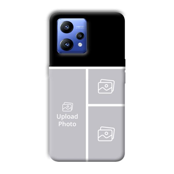 White Lines Customized Printed Back Cover for Realme Narzo 50 Pro