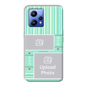 Mom Dad Customized Printed Back Cover for Realme Narzo 50 Pro