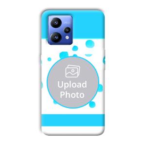 Bluish Customized Printed Back Cover for Realme Narzo 50 Pro