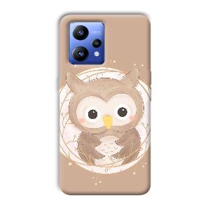Owlet Phone Customized Printed Back Cover for Realme Narzo 50 Pro