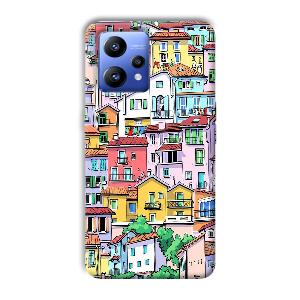 Colorful Alley Phone Customized Printed Back Cover for Realme Narzo 50 Pro