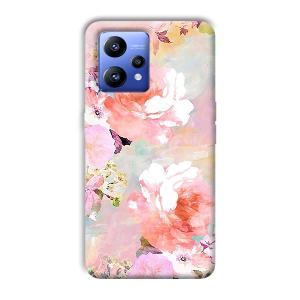 Floral Canvas Phone Customized Printed Back Cover for Realme Narzo 50 Pro