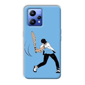 Cricketer Phone Customized Printed Back Cover for Realme Narzo 50 Pro