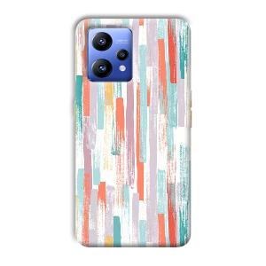 Light Paint Stroke Phone Customized Printed Back Cover for Realme Narzo 50 Pro