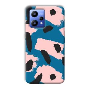 Black Dots Pattern Phone Customized Printed Back Cover for Realme Narzo 50 Pro