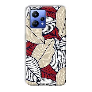Leafy Pattern Phone Customized Printed Back Cover for Realme Narzo 50 Pro