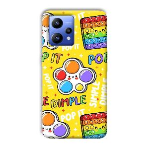 Pop It Phone Customized Printed Back Cover for Realme Narzo 50 Pro
