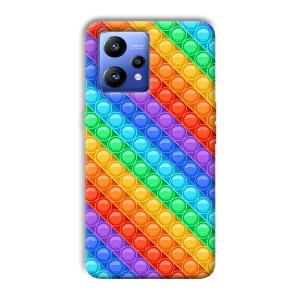 Colorful Circles Phone Customized Printed Back Cover for Realme Narzo 50 Pro