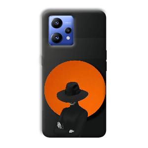 Woman In Black Phone Customized Printed Back Cover for Realme Narzo 50 Pro