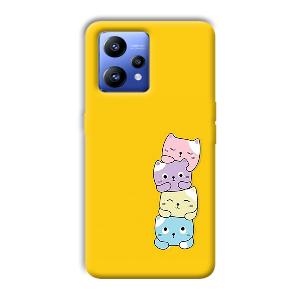 Colorful Kittens Phone Customized Printed Back Cover for Realme Narzo 50 Pro