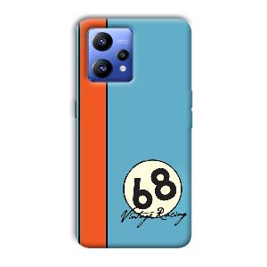 Vintage Racing Phone Customized Printed Back Cover for Realme Narzo 50 Pro