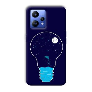 Night Bulb Phone Customized Printed Back Cover for Realme Narzo 50 Pro