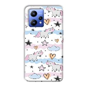 Unicorn Pattern Phone Customized Printed Back Cover for Realme Narzo 50 Pro