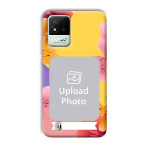 Colorful Flowers Customized Printed Back Cover for Realme Narzo 50i