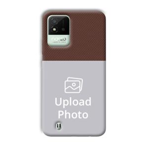 Brown Customized Printed Back Cover for Realme Narzo 50i