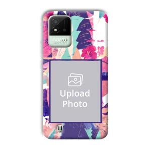 Palm Leaves Customized Printed Back Cover for Realme Narzo 50i